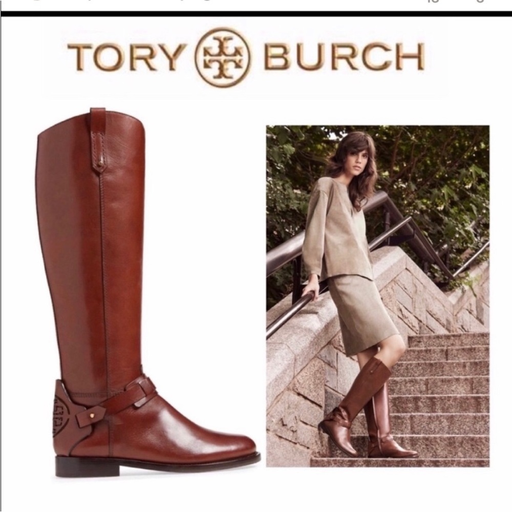 Tory Burch Derby Riding boots women’s size 8M